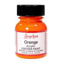 Angelus Acrylic Leather paint Orange 024