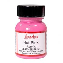 Angelus Acrylic Leather paint Hot Pink 186