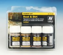 Vallejo Pigment Set Dust and Dirt 73.190