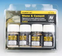 Vallejo Pigment Set Stone and Cement 73.192