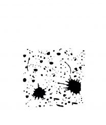 Vallejo Hobby Stencils: Splash & Stains ( 1/35)