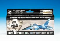 Vallejo Model Air Verfset USAF Post WWII to Present -Aggressor- Squadron (Part III)  71.618